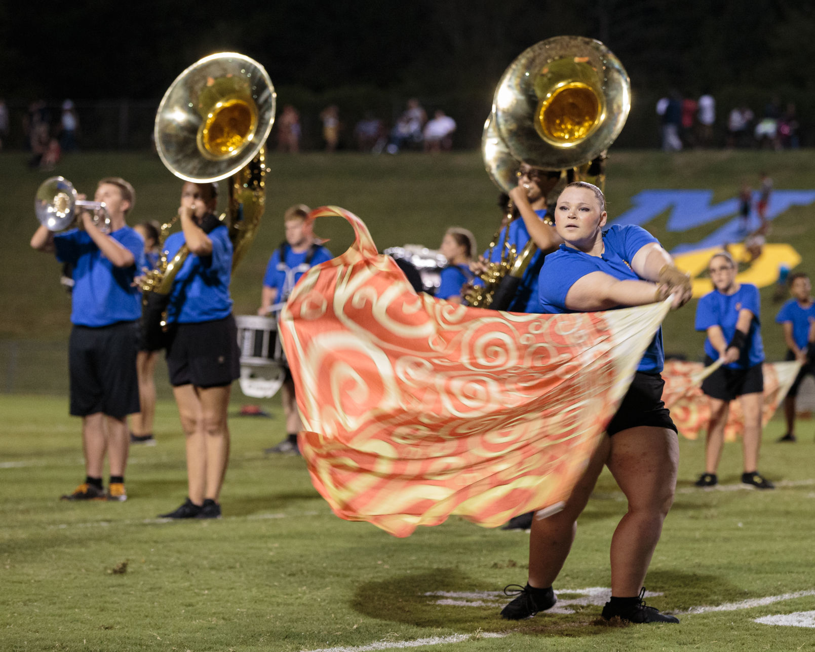 The Central Cabarrus Vikings shut out the Mount Pleasant Tigers 45-0.